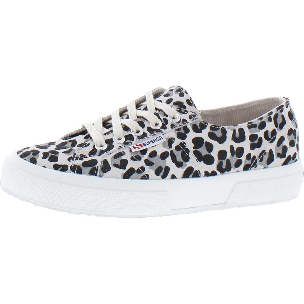 Superga Womens 2750 Sefanw White Leather Lifestyle Fashion Sneakers Shoes NWOB